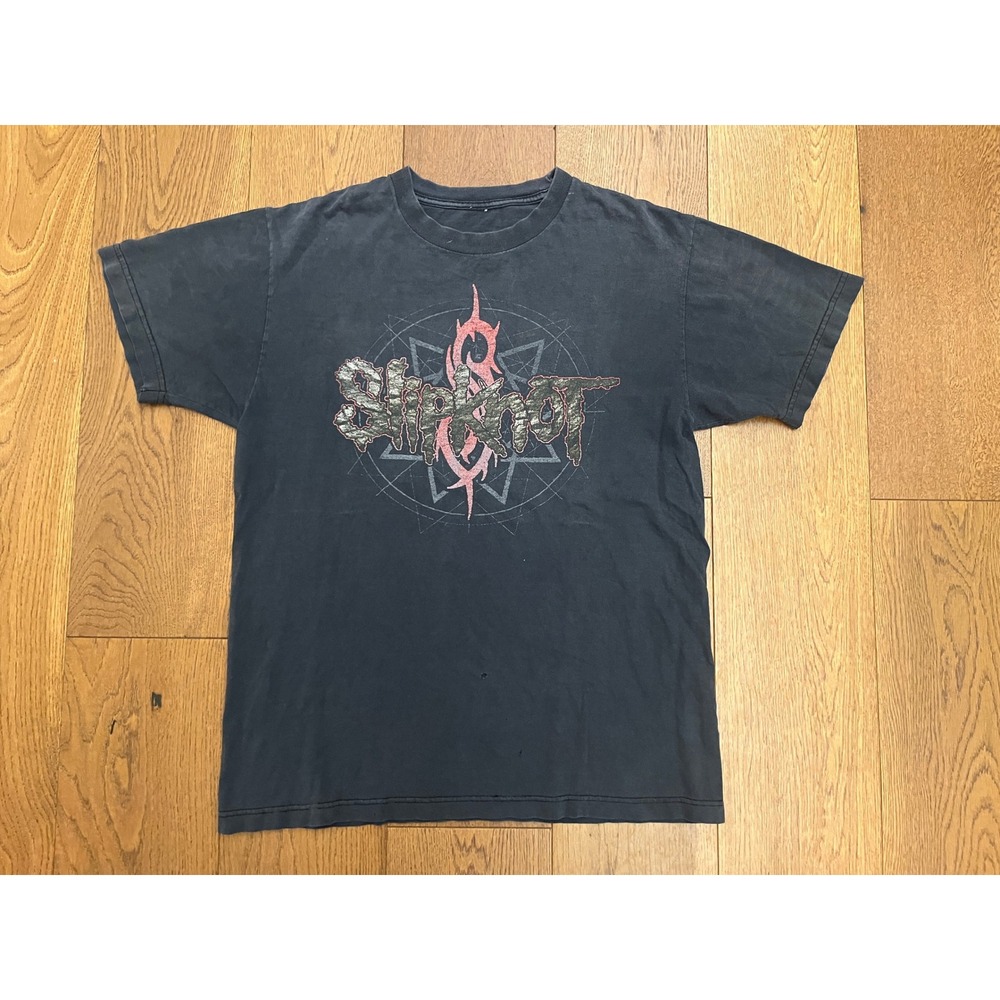 Vintage 2009 Slipknot All Hope Is Gone World Tour Shirt Coheed Trivium Thrashed